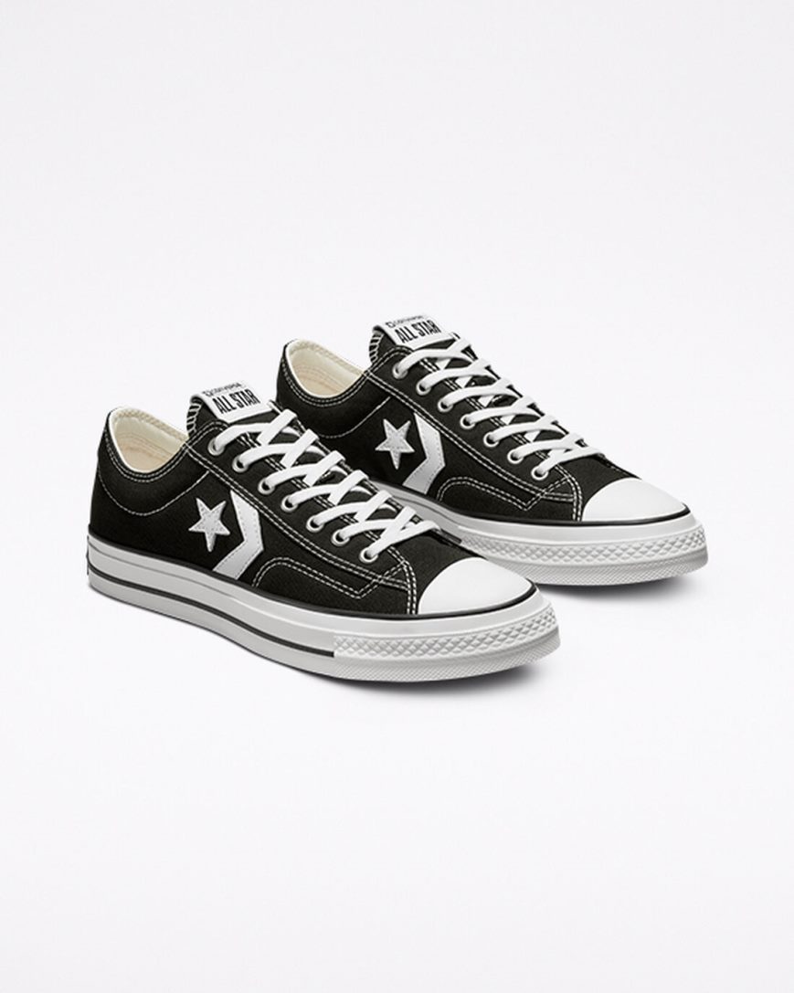 Tenisi Dama Converse Star Player 76 Negrii Albi Negrii | RO XDHCW625